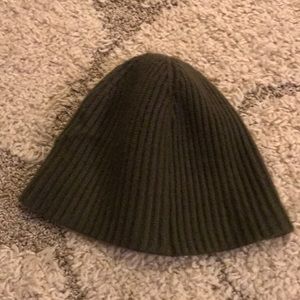 Brandy Melville 100% Acrylic dark green beanie